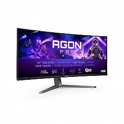 AOC Agon PRO AG346UCD 34 Zoll WQHD OLED Curved Gaming Monitor, 175 Hz, 0.03 ms, FreeSync Premium Pro, G-Sync comp., HDR400 (3440x1440, 2x HDMI, Displa
