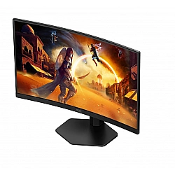 AOC Gaming CQ27G4X 27 Zoll QHD Curved Monitor, 180 Hz, 0.5 ms, FreeSync Prem., HDR10 (2560x1440, DisplayPort, 2x HDMI) schwarz/grau