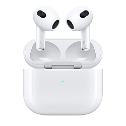 Apple MPNY3ZM/A Airpod 2022 3rd Gen in-ear headphones, Wireless, Bluetooth 5.0, Charging case, White
