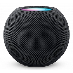 Apple HomePod Mini Mitternacht MTJT3D/A [Bluetooth, 360° Audio, Siri Sprachsteuerung]