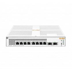 HPE - Aruba Instant On 1930 8G Class4 PoE 2SFP 124W Switch - L3 - managed - 8 x 10/100/1000 (PoE) + 2 x Gigabit SFP an Rack montierbar PoE (124 W)