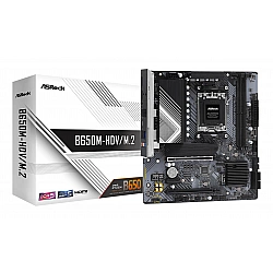 Pagrindinė plokštė ASRock B650M-HDV/M.2 AM5 DDR5 PCIe 5.0 2.5G LAN mATX