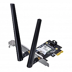 Asus PCE-AXE5400 Wi-Fi Adapter, Tri-Band, Wi-Fi 6E Adapter 802.11ax 574/2402/2042 Mbit/s Mesh Support No MU-MiMO No No mobile broadband 36 month(s)
