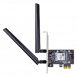 Asus PCE-AXE5400 Wi-Fi Adapter, Tri-Band, Wi-Fi 6E Adapter 802.11ax 574/2402/2042 Mbit/s Mesh Support No MU-MiMO No No mobile broadband 36 month(s)