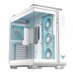 ASUS TUF Gaming GT502 Horizon MidiTower ATX MicroATX MiniITX Color White TUFGAMGT502HORIZONWHT