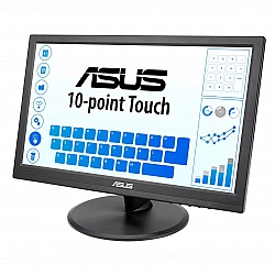 ASUS VT168HR computer monitor 39.6 cm (15.6) 1366 x 768 pixels WXGA LED Touchscreen Black
