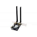 AX1800 Dual-Band Bluetooth 5.2 PCIe Wi-Fi Adapter PCE-AX1800 802.11ax 574+1201 Mbit/s Mesh Support No MU-MiMO Yes No mobile broadband Antenna type External