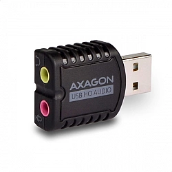 SOUND CARD MINI ADAPTER USB2.0/96KHZ/24BIT ADA-17 AXAGON