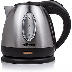 Tristar | Jug Kettle | WK-1323 | Standard | 1500 W | 1.2 L | Stainless steel | 360° rotational base | Silver