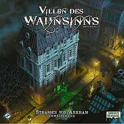 Villen des Wahnsinns - Die Straßen von Arkham, Brettspiel Erweiterung, 2. Edition