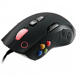 Tt eSPORTS VOLOS GAMING MOUSE 8200DPI Die VOLOS besitzt einen Avago Laser mit einer Abtastrate von bis zu 8200 DPI, Omron Mikroschalter mit einer Lebenserwartung bis zu 5 Millionen Klicks und 14 Tasten, die mit Makros belegt werden können./ (MO-VLS-WDLOBK-01)