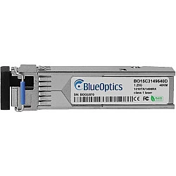 Viavi JMEP01B4U11 kompatibler BlueOptics© SFP Bidi Transceiver für Singlemode Gigabit Highspeed Datenübertragungen in Glasfaser Netzwerken. Unterstützt Gigabit Ethernet, Fibre Channel oder SONET/SDH Anwendungen in Switchen, Routern, Storage Systemen und ä (JMEP01B4U11-BO)