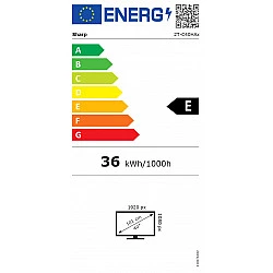 TV Ostry 40HA1205E, FHD, Black