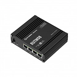 Teltonika RUTM08 wired router Gigabit Ethernet Black