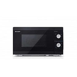 Sharp YC-MS01E-B. Geräteplatzierung: Arbeitsfläche, Produkttyp: Solo-Mikrowelle, Innenkapazität: 20 l. Anschlusswert: 1270 W, AC Eingangsspannung: 230 V, AC Eingangsfrequenz: 50 Hz. Breite: 440 mm, Tiefe: 324 mm, Höhe: 258 mm (YC-MS01E-B)