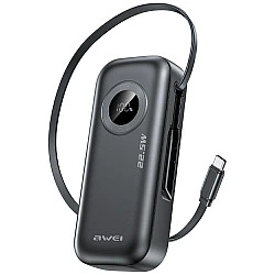 Powerbank PA-9 22,5W 10000mAh cable include