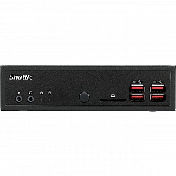 Barebone XPC slim DH32U Intel Pentium Gold 7505 2x32GB DDR4-3200 2xSODIMM 4xUSB 3.2 4xHDMI noOS