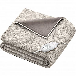 Wärme-Kuscheldecke Cosy Nordic HD 75, Heizdecke grau, 130 x  180 cm