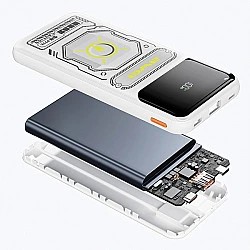 Powerbank 10000mAh 22,5 W P77K integrated cable