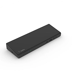 USB C Display Link Dock, Triple display support up to 4K, HDMI, DP, USB C, USB A, GbE, Audio, PD 85w, Mac/PC/Chrome compatible