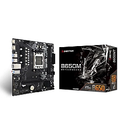 Pagrindinė plokštė Biostar B650MT micro ATX AM5 DDR5 PCIe 4.0 96GB