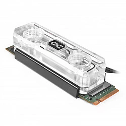 Alphacool HDX Apex Acryl aRGB M.2 2280 SSD Kühler (11969)
