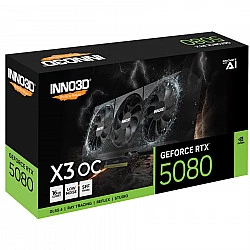 Vaizdo plokštė NVIDIA Inno3D GeForce RTX 5080 16 GB GDDR7 PCIe 5.0