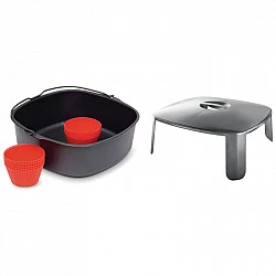 Philips HD9945/01 Back-Kit für Airfryer XL: HD926X, enthält Backform, Muffin Cups (HD9945/01)