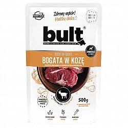 BULT Saszetka mielonka bogata w kozę karma mokra dla psa 500g
