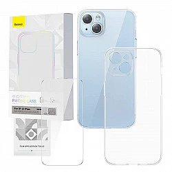 Transparent Case and Tempered Glass set Baseus Corning for iPhone 14 Plus
