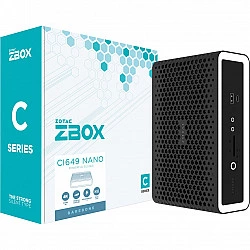 Zotac ZBOX CI649 NANO 1.8L sized PC Black, White i5-1335U Intel SoC 1.3 GHz