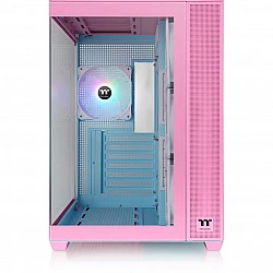 View 380 TG ARGB , Tower-Gehäuse rosa, Tempered Glass x 2