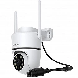 Foscam PD5 WLAN Überwachungskamera Weiß 8MP (3840x2160), PoE, IP66 Wetterfest, Personen- und Fahrzeugerkennung