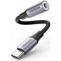 UGREEN USB-C to 3.5mm Jack Audio Cable 10cm (80154)