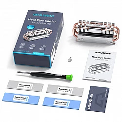 GRAUGEAR G-M2HS06 Computerkühlsystem M.2 NVMe SSD Kühlkörper/Radiator Aluminium - Kupfer (G-M2HS06)