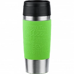 TRAVEL MUG Classic Thermobecher (limette/edelstahl, 0,36 Liter)