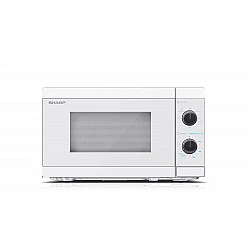 Sharp | Microwave Oven with Grill | YC-MG01E-C | Free standing | 800 W | Grill | White