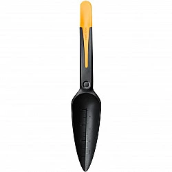 Solid Saatgut-Pflanzenkelle (schwarz/orange, 5cm)