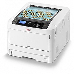 OKI C824dn Laser Color Printer Duplex LED A3 1200x600dpi 26ppm 400Sheets USB2.0 LAN RJ45