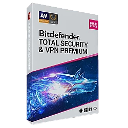 Bitdefender Premium VPN | 10 PC | 1 Year | EU only