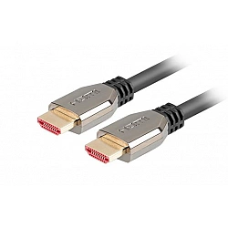 Lanberg CA-HDMI-30CU-0005-BK cable HDMI 0.5 m HDMI Type A (Standard) 8K 60Hz