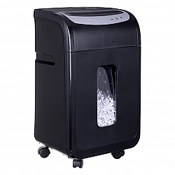 Shredder Activejet ASH-2502C, P-4, 28 l, shreds 4x40 mm, black