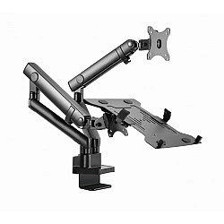 Gembird MA-DA3-02 monitor mount / stand 81.3 cm (32) Desk Black