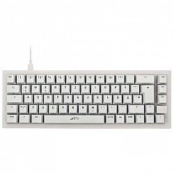 Cherry Xtrfy K5 Gaming Tastatur, TKL, RGB - transparent/weiß