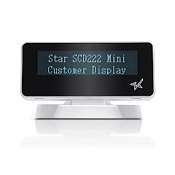 CUSTOMER DISPLAY SCD222U WHITE ONLY FOR USE WITH MPOP