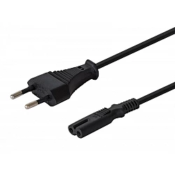 SAVIO Power cable (M) 2pin, 1.2m CL-97