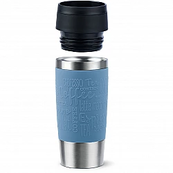 TRAVEL MUG Classic thermo mug blue stainless steel 0.36 litres