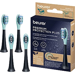 SC Premium Protection Plus Green Planet, Aufsteckbürste schwarz, 4er Pack