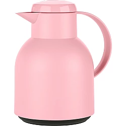 SAMBA Isolierkanne, 1 Liter (rosa, QUICK PRESS Verschluss)