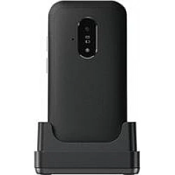 DORO Telefon - Doro Leva E22 - 4G Klapphandy für Senioren - 2,8 Zoll Display, kontrastreiche Tasten, besonders klarer Klang, HD Voice, Kamera, Doro Secure-Taste - Inklusive Ladestation - Schwarz/Weiß (380594)